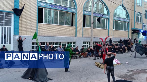 مراسم شبیه خوانی روز عاشورا در نیشابور