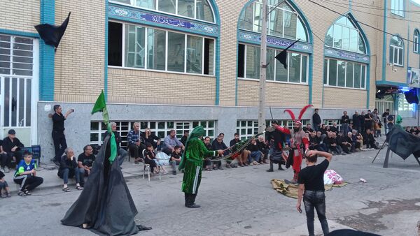 مراسم شبیه خوانی روز عاشورا در نیشابور