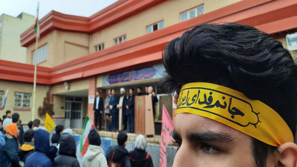 جشن انقلابی و جهاد تبیین در دبیرستان فرهنگ شهید پرکار مراغه