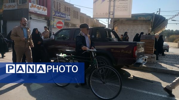 راهپیمایی مردم نیشابور و اعلام حمایت خود از مردم مظلوم عزه و لبنان 