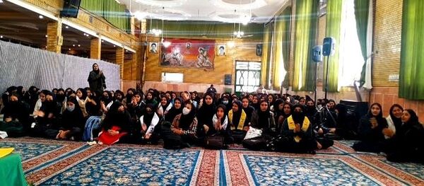  جشن نیمه شعبان در حسینیه شهر بار نیشابور 