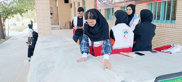 برپایی موکب در دانشگاه پیام نور مرکز بروجن
