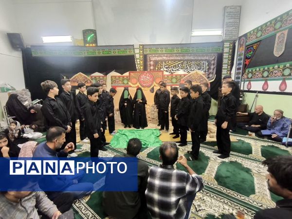 عزاداری و تغزیه خوانی خرابه شام و اجرای سرود بی بی رقیه