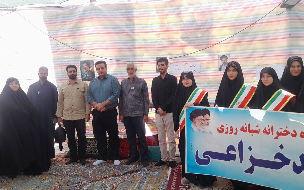 برپایی موکب اربعین آموزش‌وپرورش شهرستان اسدآباد