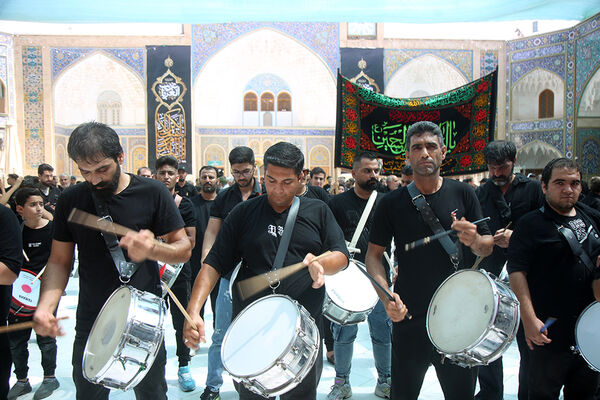 عزاداری تاسوعای حسینی(ع) در حرم حضرت معصومه(س)