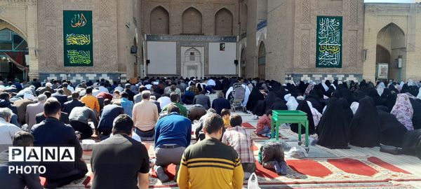 اولین نماز جمعه ماه مبارک رمضان در نیشابور 