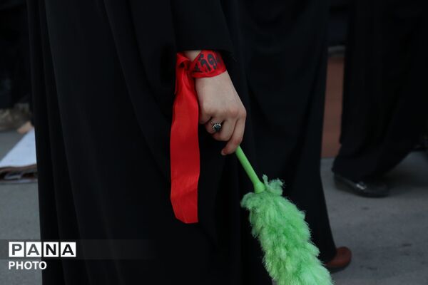 سوگواره هیئت فرهنگیان در مدرسه ایران‌تایر اسلامشهر