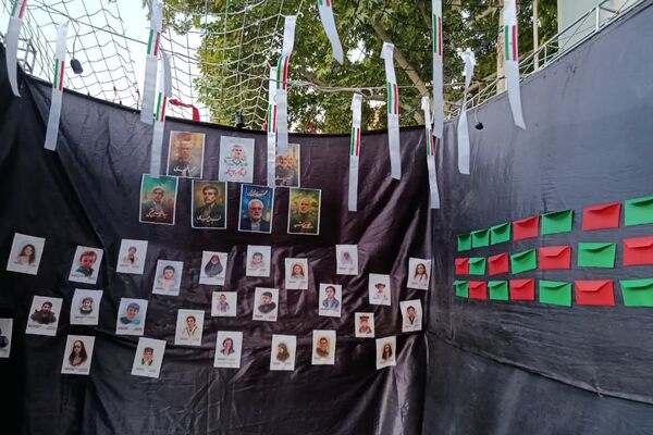 برپایی موکب دختران بصیرا در بجنورد 