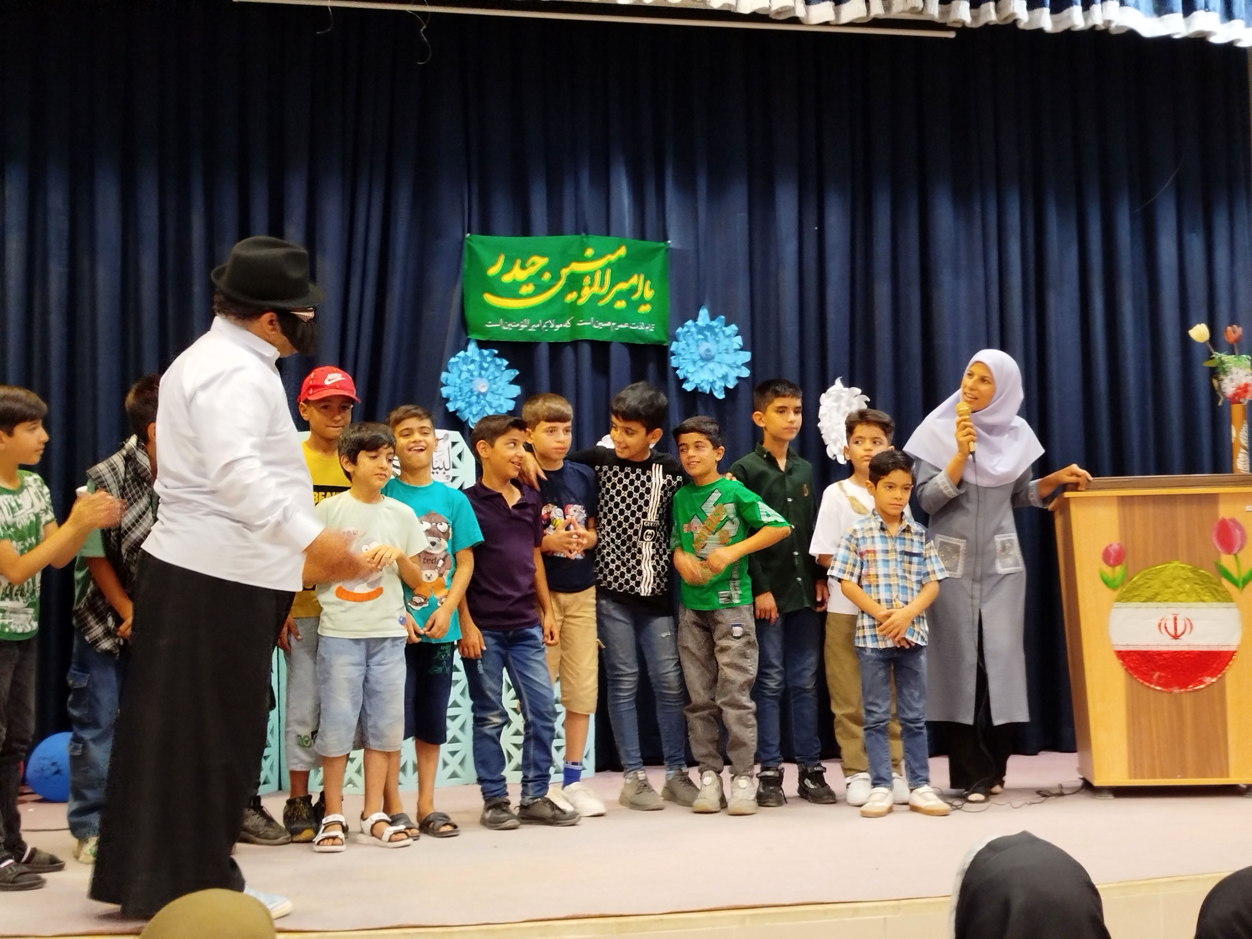 جشن عید سعید غدیر در کانون پرورش و فکری کودکان و نوجوانان شهر حبیب آباد 