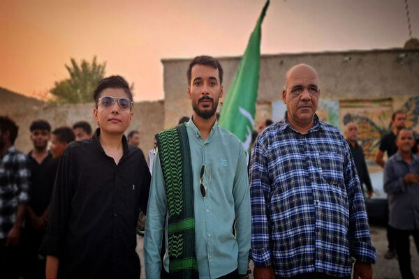 مراسم پیاده روی جاماندگان اربعین در بردخون