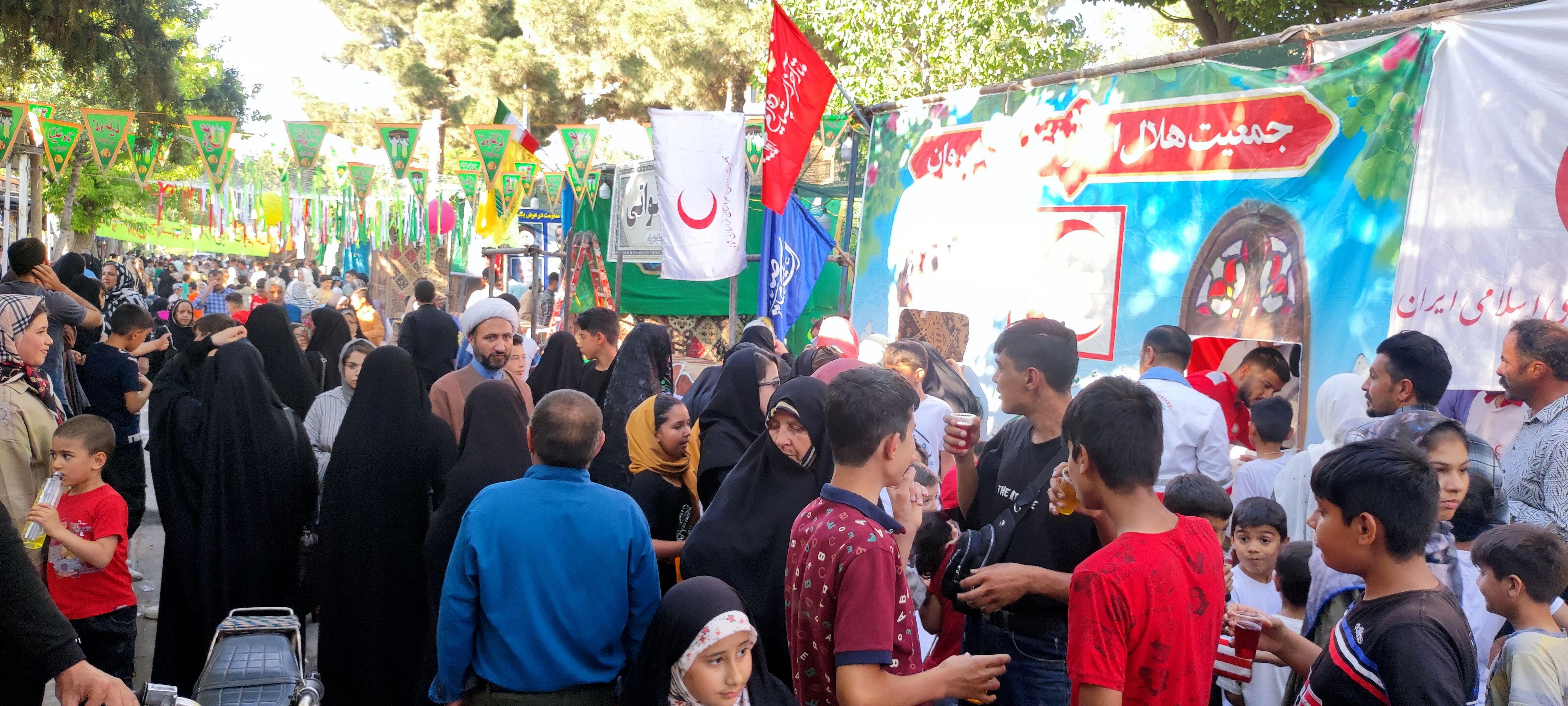 جشن بزرگ عید غدیر در موکب های شیروان