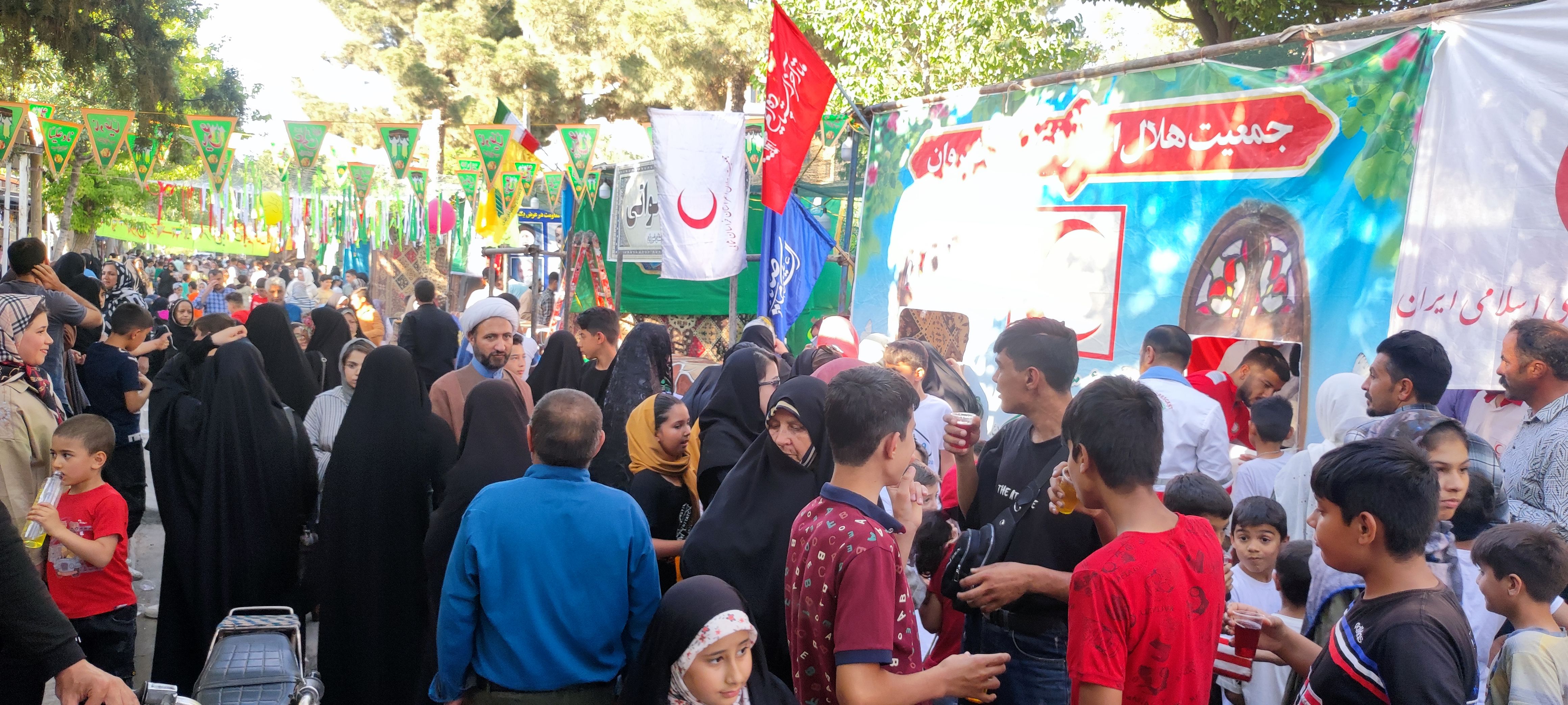 جشن بزرگ عید غدیر در موکب های شیروان