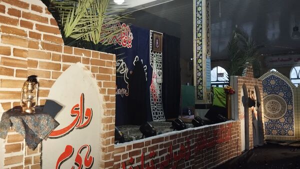 آماده‌سازی مصلی مینودشت برای همایش دختران فاطمی