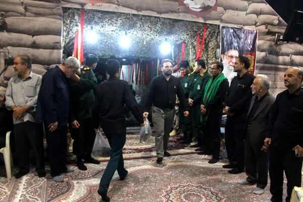 مراسمی به یاد شهدا در ایام رحلت حضرت معصومه(س)