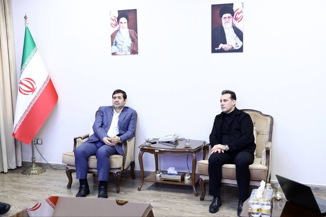 دیدار آرش میراسماعیلی با وزیر ورزش و جوانان