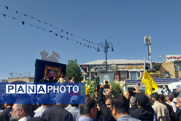 شیراز میزبان پیکر مطهر یکی از سرداران بزرگ انقلاب