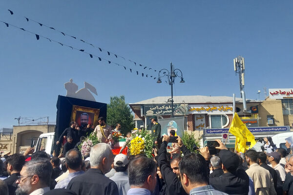 شیراز میزبان پیکر مطهر یکی از سرداران بزرگ انقلاب