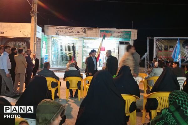 حضور پرشور فرهنگیان شهر قلعه رئیسی در شامگاه پنجاه و ششم پرشور تر از همیشه 