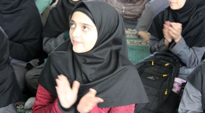 جشن میلاد حضرت علی‌اکبر(ع) در دبیرستان سیدجواد جوادی کرج