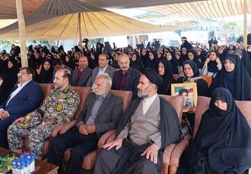 تقارن آغاز سال تحصیلی جدید با یادواره شهدای دانش‌آموز و فرهنگی در دبیرستان شاهد شهیدان دهقان