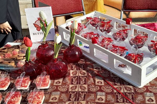 جشنواره انار در دبیرستان حجاب ورامین 