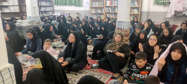 مراسم احیای شب بیست و سوم ماه مبارک رمضان در مسجد سید الشهدا شهرستان شیروان