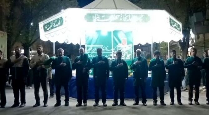 میلاد امام رضا سرور ایران اینبار در بروجن