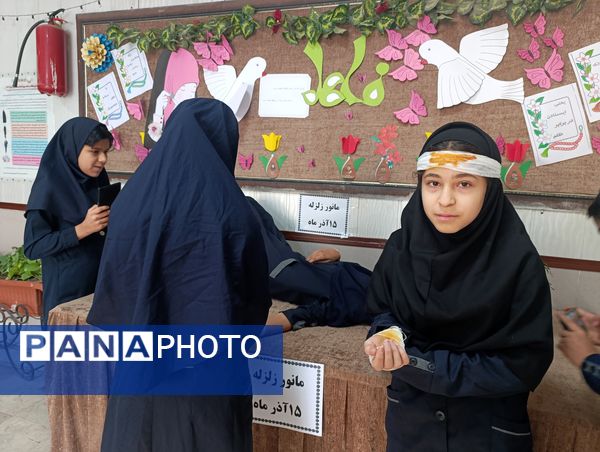 بیست‌وهفتمین مانور سراسری زلزله و ایمنی در دبیرستان میرزا جعفر سروقد