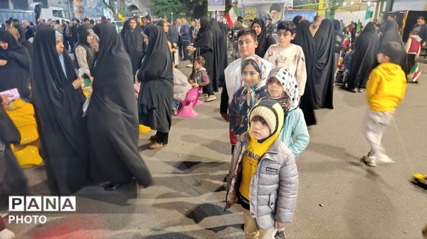 جشن ازدواج علوی با نورافشانی، آیین ازدواج آسان و کاروان خودرویی کودکان