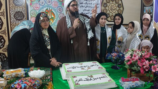 جشن نیمه شعبان در امامزاده سید حمزه قائمشهر