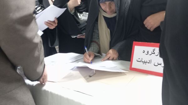 برگزاری جلسه اولیا و مربیان در مدرسه نمونه اندیشه شهرستان کاشمر