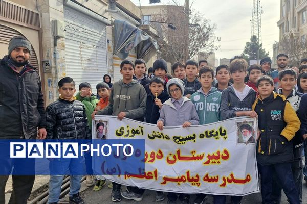 ۲۲ بهمن در فشافویه؛ تجلی شور انقلابی در میان نسل آینده‌ساز