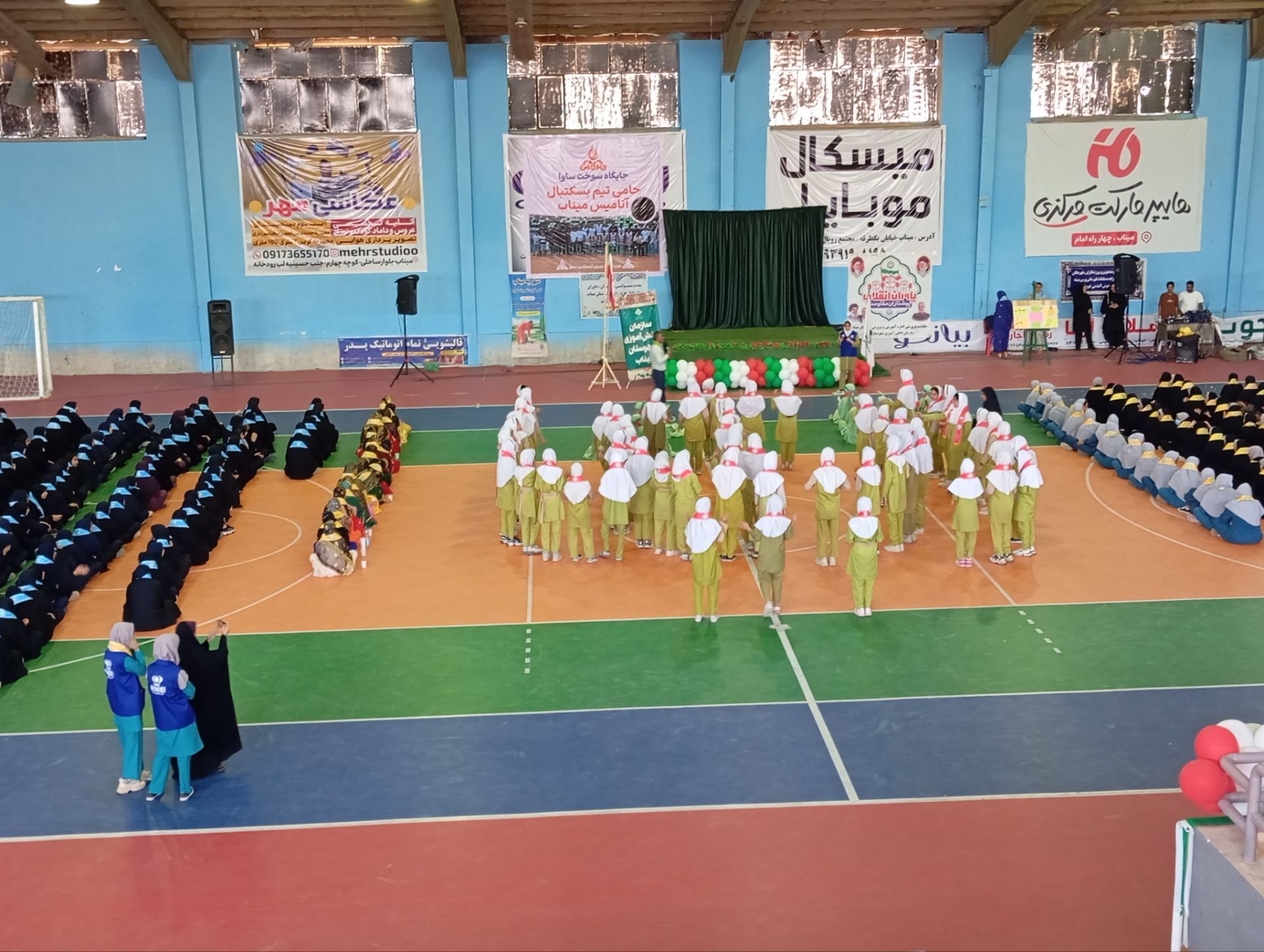 مانور انقلاب در شهرستان میناب