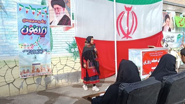 جشن باشکوه و پرشور ایرانمون در آموزشگاه دخترانه فاطمیه شهر کلات 