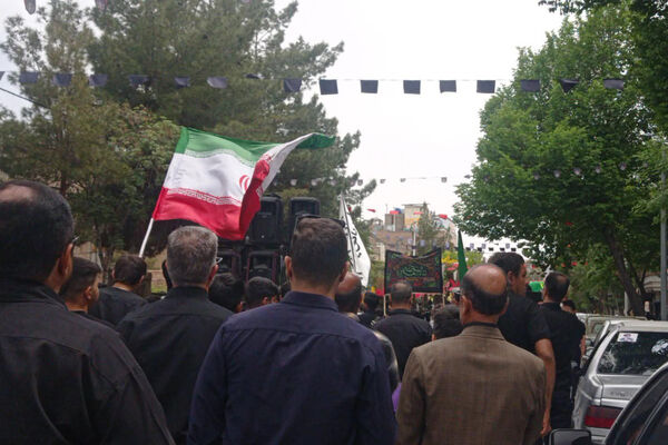 اجتماع هیات مذهبی در شهر کرمان