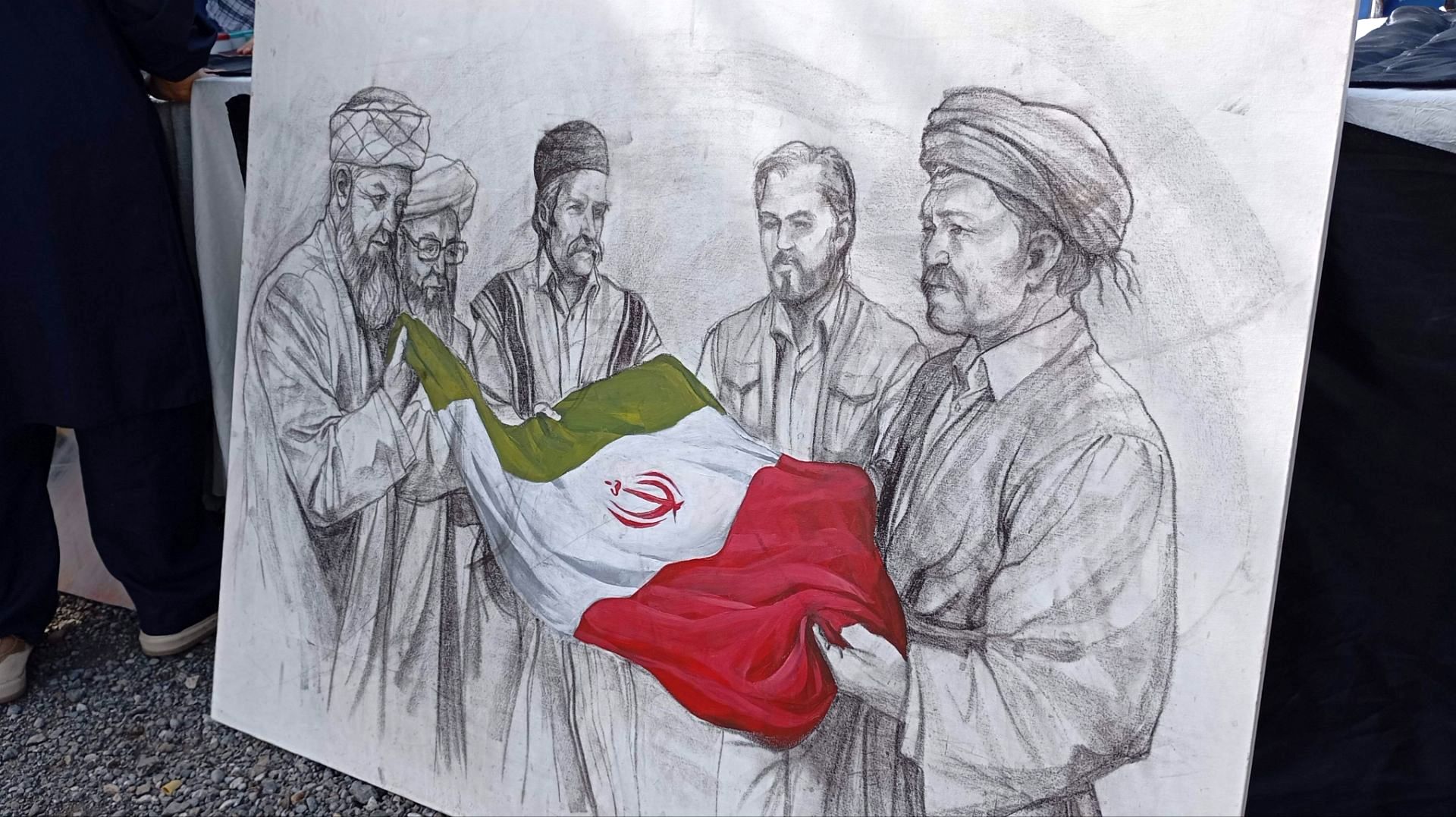 گرامیداشت شهدای مدرسه میناب در گرگان