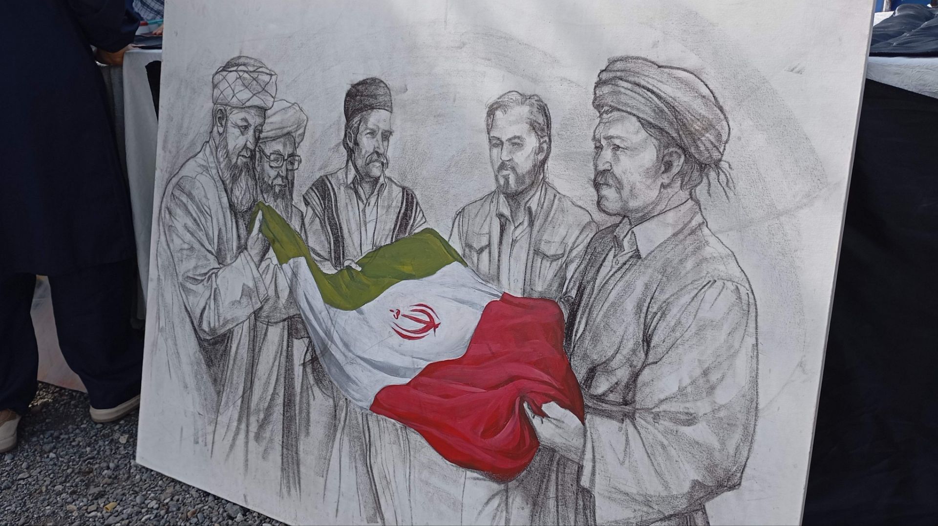 گرامیداشت شهدای مدرسه میناب در گرگان