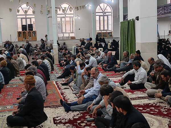 مراسم دعای عرفه در شهر درق