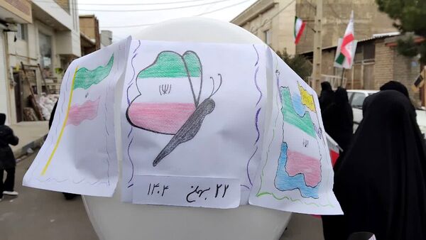 خلق حماسه سالگرد پیروزی انقلاب در روستای صرم 