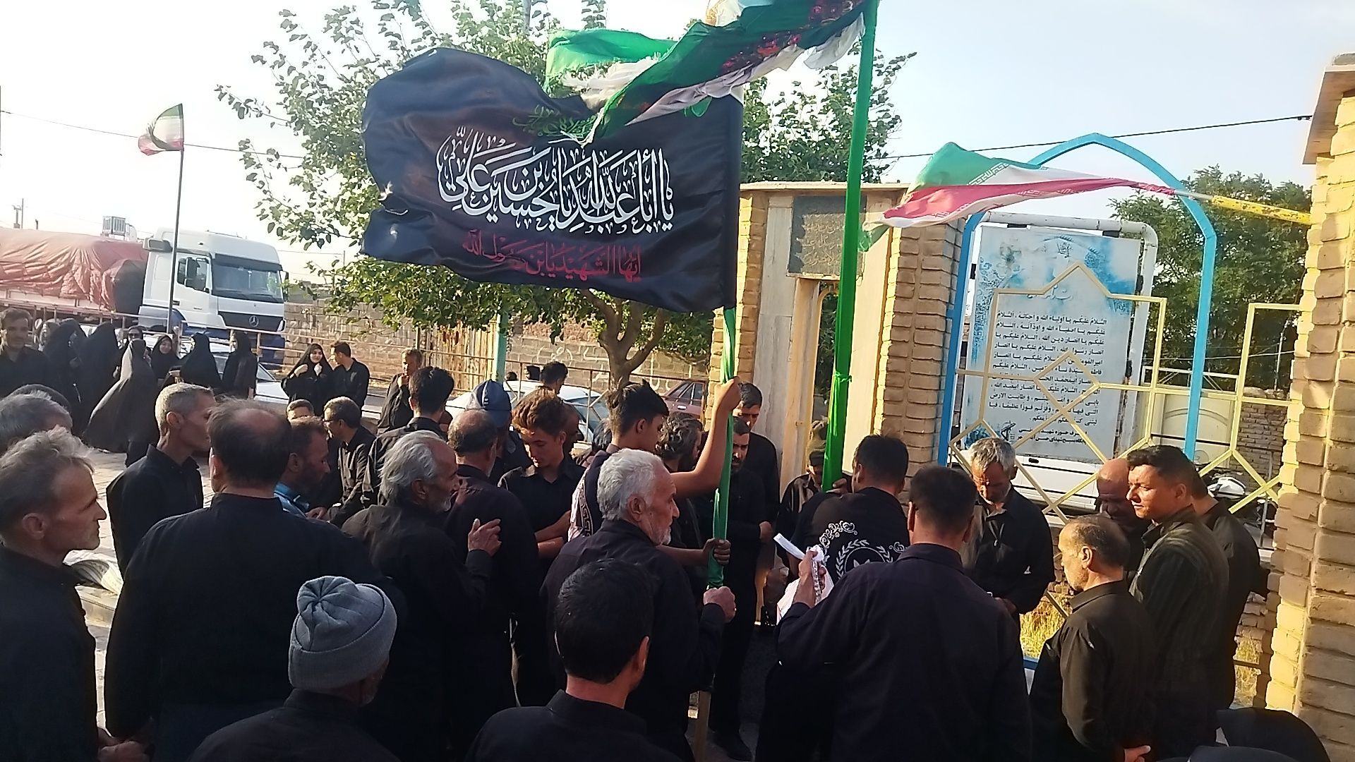ویژه برنامه عصر عاشورای روستای حسن آباد بلهر در قاب پانا-۱