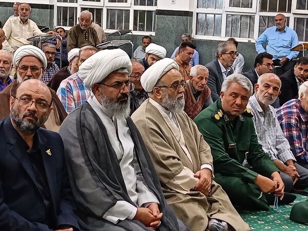 گرامیداشت اولین سالگرد شهادت سیدحسن نصرالله در امام زاده سید حمزه (ع) کاشمر 