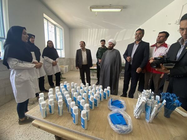 اعزام کاروان سلامت جمعیت هلال احمر مانه و سملقان به مناطق محروم بربر قلعه