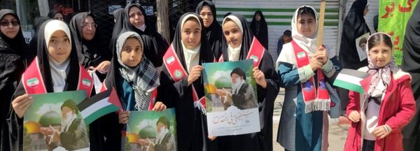 برگزاری راهپیمایی باشکوه روز قدس در شهرستان بردسکن