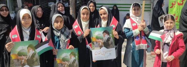 برگزاری راهپیمایی باشکوه روز قدس در شهرستان بردسکن