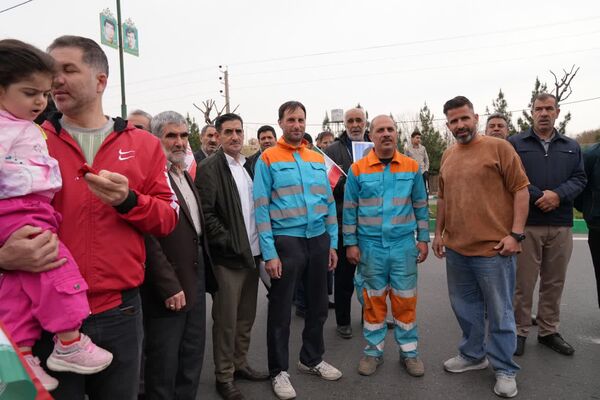 حضور پرشور مردم همیشه در صحنه محمدشهر در راهپیمایی روز قدس 