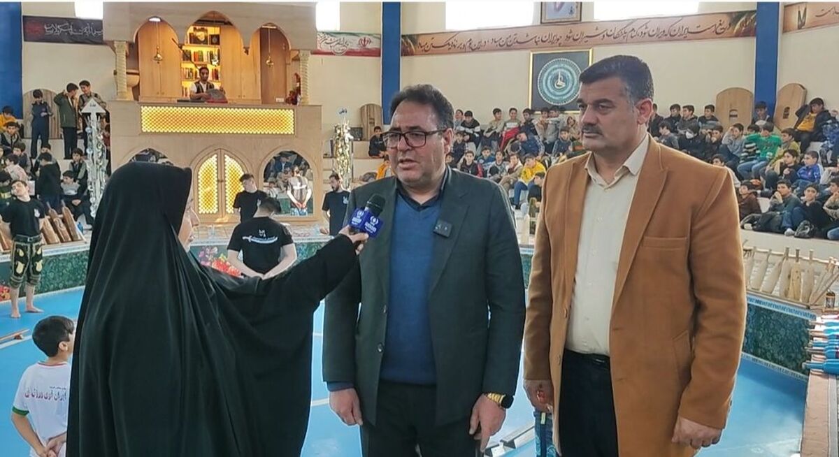 برگزاری افتتاحیه مسابقات ورزشی درون مدرسه ای جام اقتدار در شهرستان شیروان 
