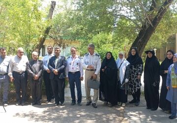 حضور معاون فعالیت‌های دانش‌آموزی سازمان دانش‌آموزی کشور در پیش‌اردوی ملی پیشتازان