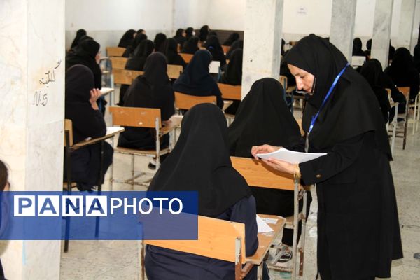 امتحانات نهایی خرداد ماه پایه دوازدهم و ترمیم نمره شهرستان بهبهان