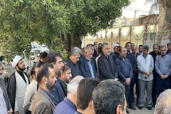 اجتماع ضدصهیونیستی فرهنگیان خوزستان در محکومیت ترور دبیرکل حزب‌الله لبنان