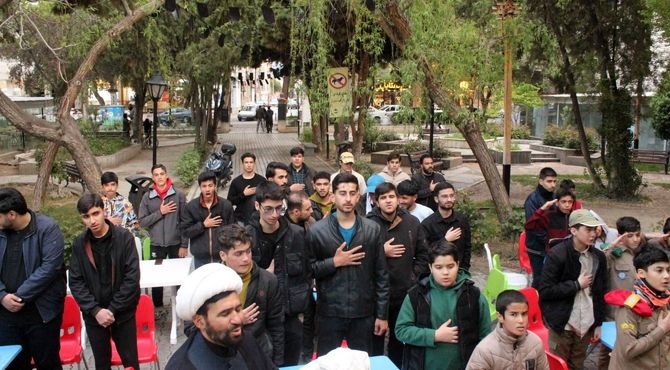 افتتاحیه پاتوق قرارگاه پسران نوجوان مبارز